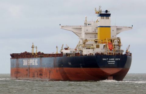 SALT LAKE CITY in IJmuiden, 29 mrt 2016