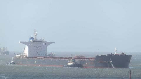 KSL SEATTLE in IJmuiden, 29 mrt 2016