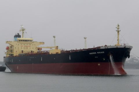 Maersk Mikage in IJmuiden, 14 okt 2014