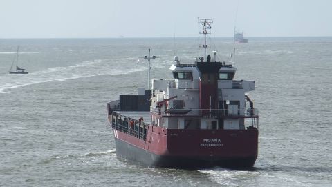 MOANA in IJmuiden, 30 mrt 2016