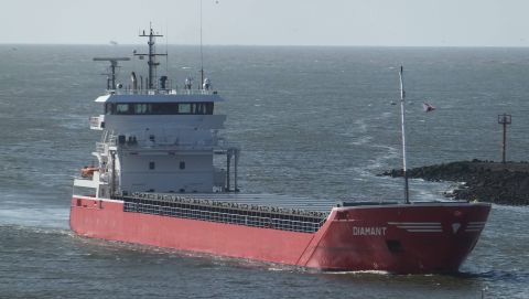 DIAMANT in IJmuiden, 30 mrt 2016