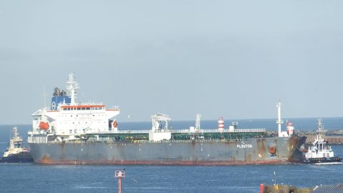 PLOUTOS in IJmuiden, 1 apr 2016