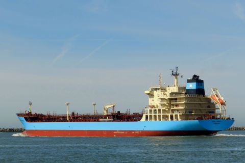 Maersk Bristol in IJmuiden, 1 apr 2016