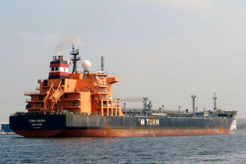 TORM ARAWA in IJmuiden, 3 apr 2016