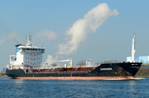 Covadonga in IJmuiden, 3 apr 2016