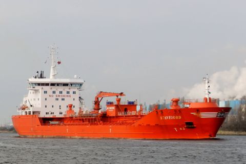 STAVFJORD in IJmuiden, 3 apr 2016