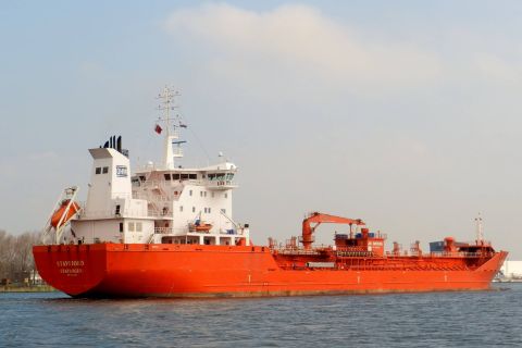 STAVFJORD in IJmuiden, 3 apr 2016