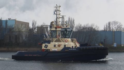 SVITZER AMSTEL in IJmuiden, 3 apr 2016