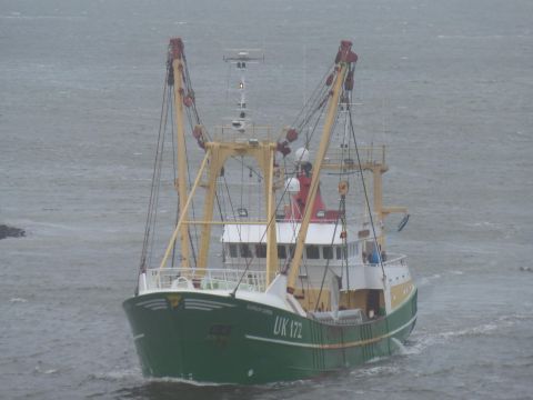 UK 172 SURSUM CORDA in IJmuiden, 9 jan 2015
