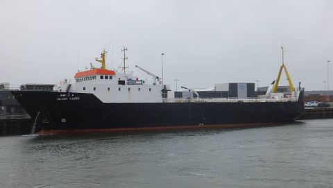 SILVER FJORD in IJmuiden, 6 apr 2016