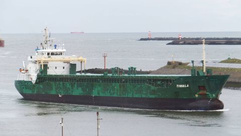 TIWALA in IJmuiden, 8 apr 2016