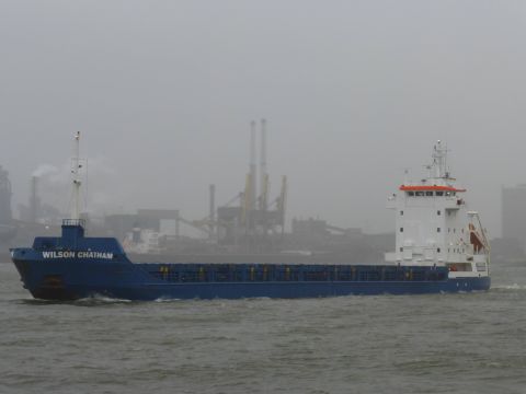 Wilson Chatham in IJmuiden, 10 jan 2015