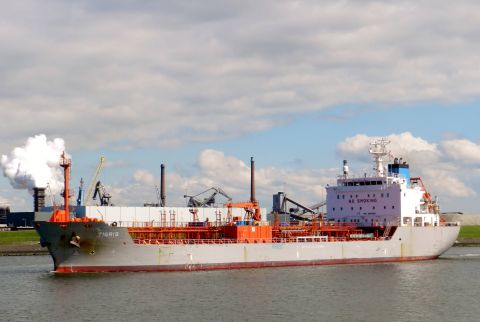 TIGRIS in IJmuiden, 12 apr 2016