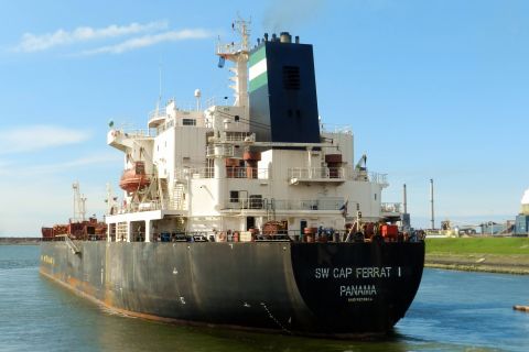 SW CAP FERRAT I in IJmuiden, 12 apr 2016