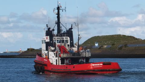 WESTSUND in IJmuiden, 17 apr 2016