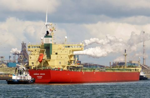 NORDIC ORION in IJmuiden, 17 apr 2016