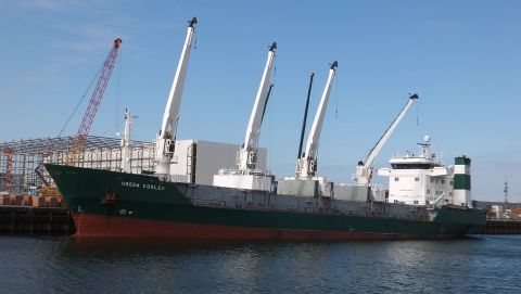 GREEN COOLER in IJmuiden, 18 apr 2016