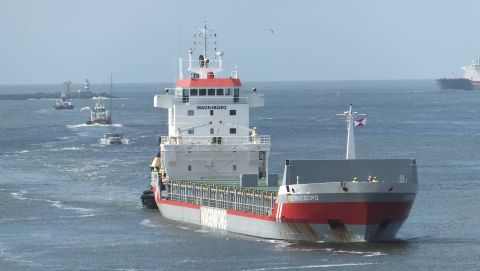 VOORNEBORG in IJmuiden, 19 apr 2016