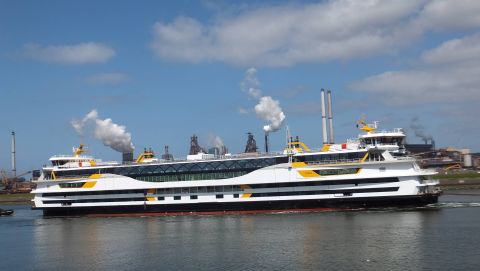 TEXELSTROOM in IJmuiden, 20 apr 2016