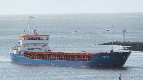 LUHNAU in IJmuiden, 22 apr 2016