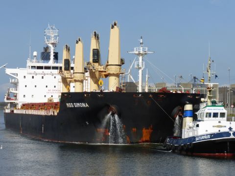 Miss Simona in IJmuiden, 27 aug 2014