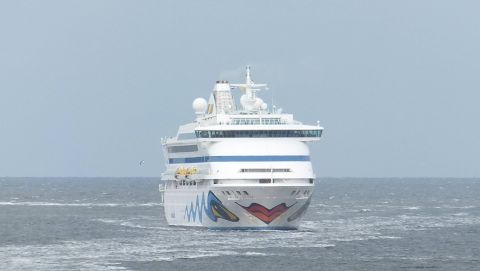 AIDAvita in IJmuiden, 25 apr 2016