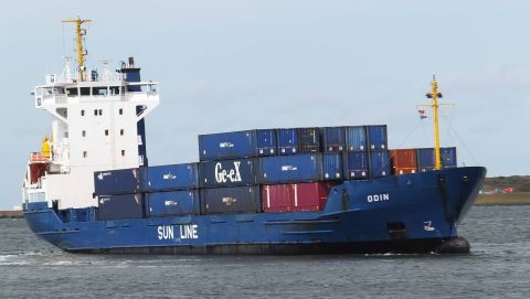 Odin in IJmuiden, 29 apr 2016