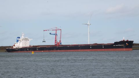KSL SAN FRANCISCO in IJmuiden, 29 apr 2016