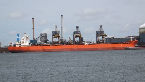 CAPE LAMBERT in IJmuiden, 29 apr 2016