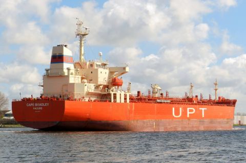 CAPE BRADLEY in IJmuiden, 3 mei 2016