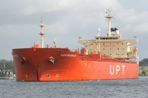 Cape Brasilia in IJmuiden, 18 aug 2014