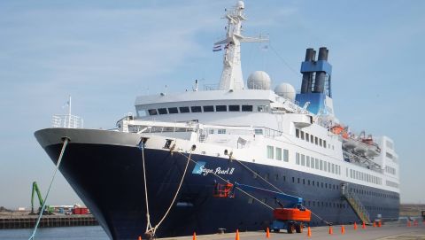 Saga Pearl II in IJmuiden, 7 mei 2016