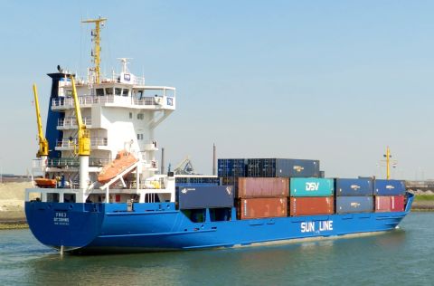 Frej in IJmuiden, 6 mei 2016