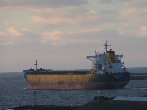 Miho Pracat in IJmuiden, 14 jan 2015