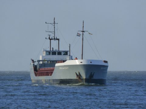 Douwent in IJmuiden, 16 jan 2015