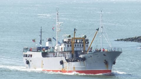 ALEXANDER in IJmuiden, 12 mei 2016
