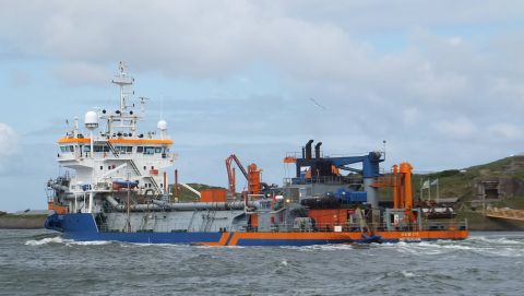 HAM 317 in IJmuiden, 15 mei 2016