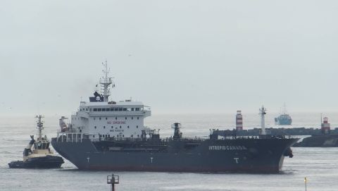 INTREPID CANADA in IJmuiden, 18 mei 2016