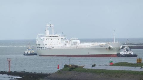 Orange Sky in IJmuiden, 24 mei 2016