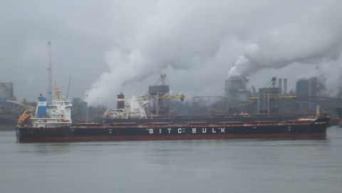 SITC ZHOUSHAN in IJmuiden, 25 mei 2016