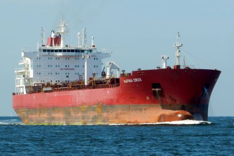 Hafnia Crux in IJmuiden, 4-8-2014
