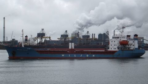 WILSON ROUGH in IJmuiden, 25 mei 2016