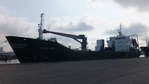 Green Frost in IJmuiden, 26 mei 2016