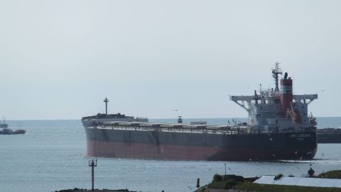 AM LIBERIA in IJmuiden, 26 mei 2016
