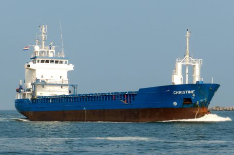 CHRISTINE in IJmuiden, 28 mei 2016