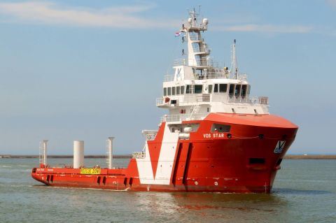 VOS STAR in IJmuiden, 31 mei 2016
