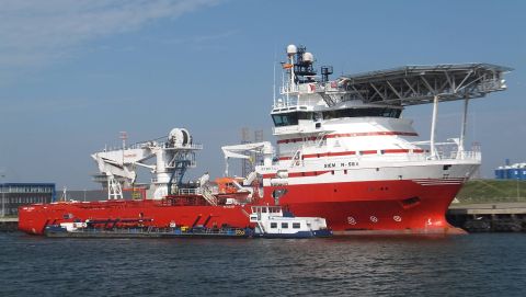 Siem N-sea in IJmuiden, 1 jun 2016