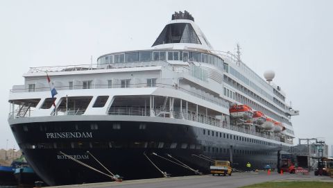 Prinsendam in IJmuiden, 2 jun 2016