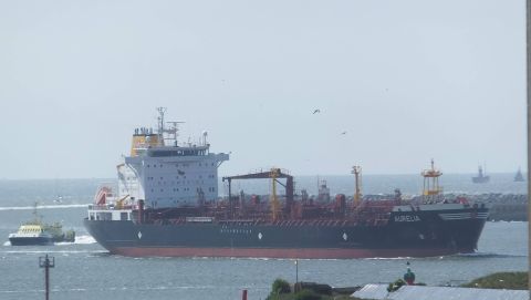 AURELIA in IJmuiden, 8 jun 2016