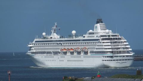 Crystal Symphony in IJmuiden, 9 jun 2016